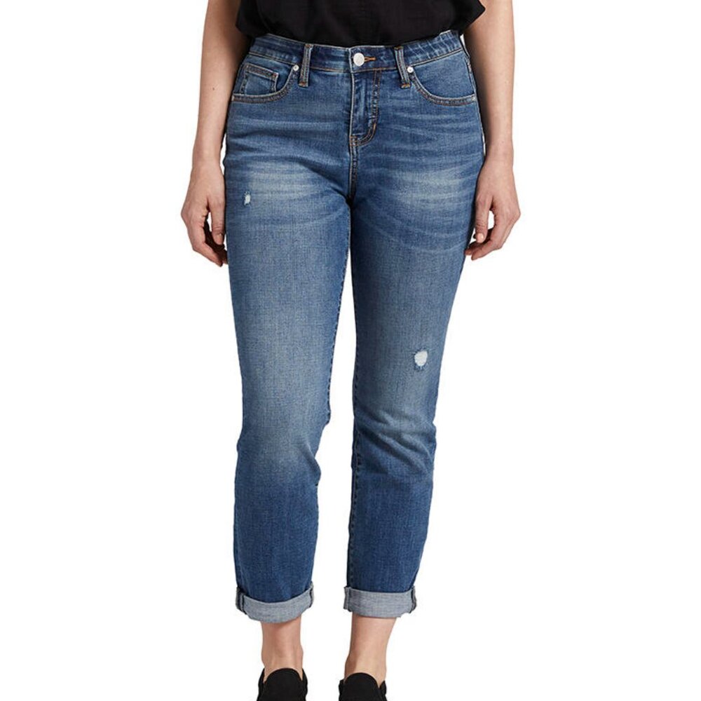 NWT Jag Mid Rise Carter Girlfriend In Everton Blue